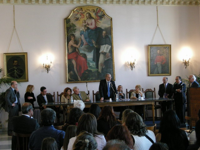 Conferenza al Municipio di Cava